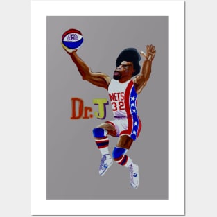 Dr. J Posters and Art